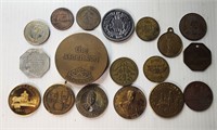 Lot of Souvenir Coins Medals Token Michigan Area