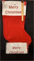 2 Jumbo Christmas stockings, new