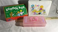 School Tin of Crayons, Lunch Box, Container