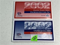 2002 Uncirculated Mint Sets