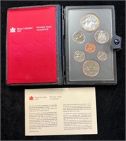 1980 Royal Canadian Mint Double Dollar 7 Coin Set