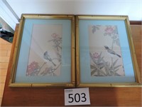 Oriental Bird Prints