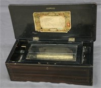 Antique Music Box-Swiss Movement-8 Airs