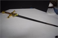 FancyRobin Hood Sword. 46" Long, Blade 35" Long