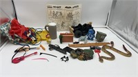 Mixed vintage toy lot