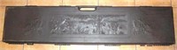 HARD COVER GUN CASE-- FOAM RUBBER INSIDE