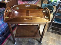 Vintage Butler Tray Table/Serving Cart