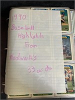 1989 Score Baseball Complete & ‘90 Woolworth’s