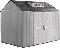 Rubbermaid Large Resin Outdoor Storage Shed 7'x10'
