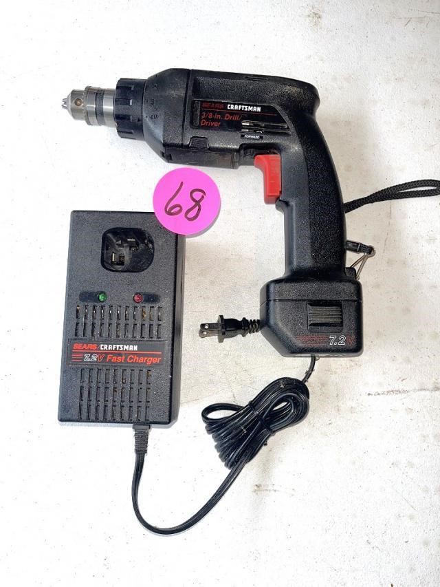 Craftsman 3/8 Inch Cordless Drill/Driver (Tested)
