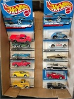 Flat of Hot Wheels