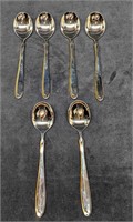 6 Retired Mikasa Estasi Stainless Spoons