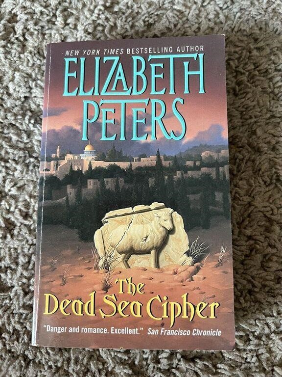 THE DEAD SEA CIPHER BY ELIZABETH PETERS (2012, MAS