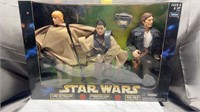 Star Wars 1998 Luke, leia and Han 12in figures