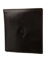 Christian Dior Vintage Brown Leather Bifold Wallet