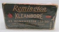 (50) Rounds of Remington .32 Winchester (.32-20)