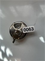 STAINLESS STEEL LOCK WITH KEY