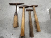 Chipping Hammer w/ 3 Other Pick Hammers