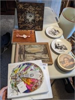 Assorted Plates, Wall Pictures & Other