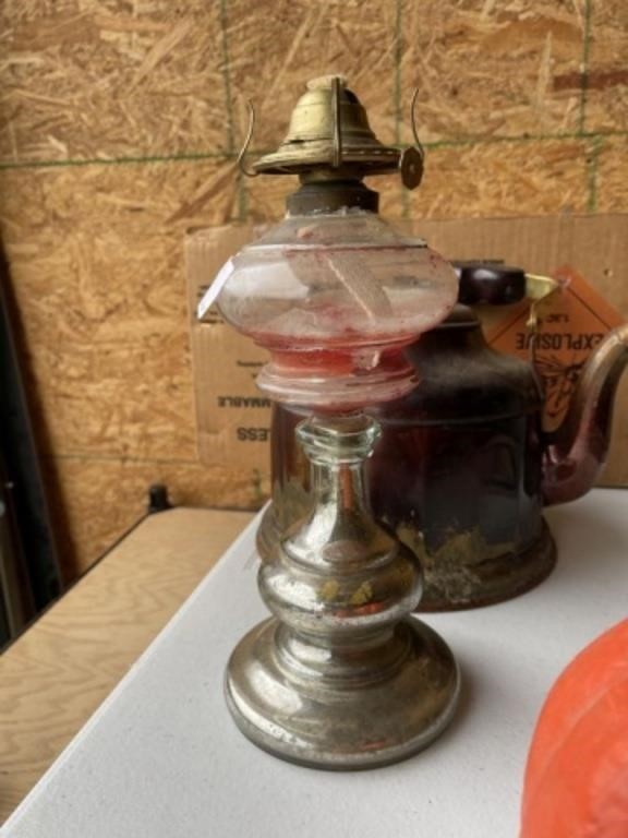 Vintage Oil Lamp