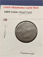 VF 1889 Indian Head Penny