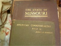 2 Missouri Books 1896 Commonwealth and