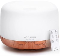 ASAKUKI 500ml Essential Oil Diffuser, 5 in 1