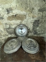 (4) MATCHED SET MERCURY HUBCAPS