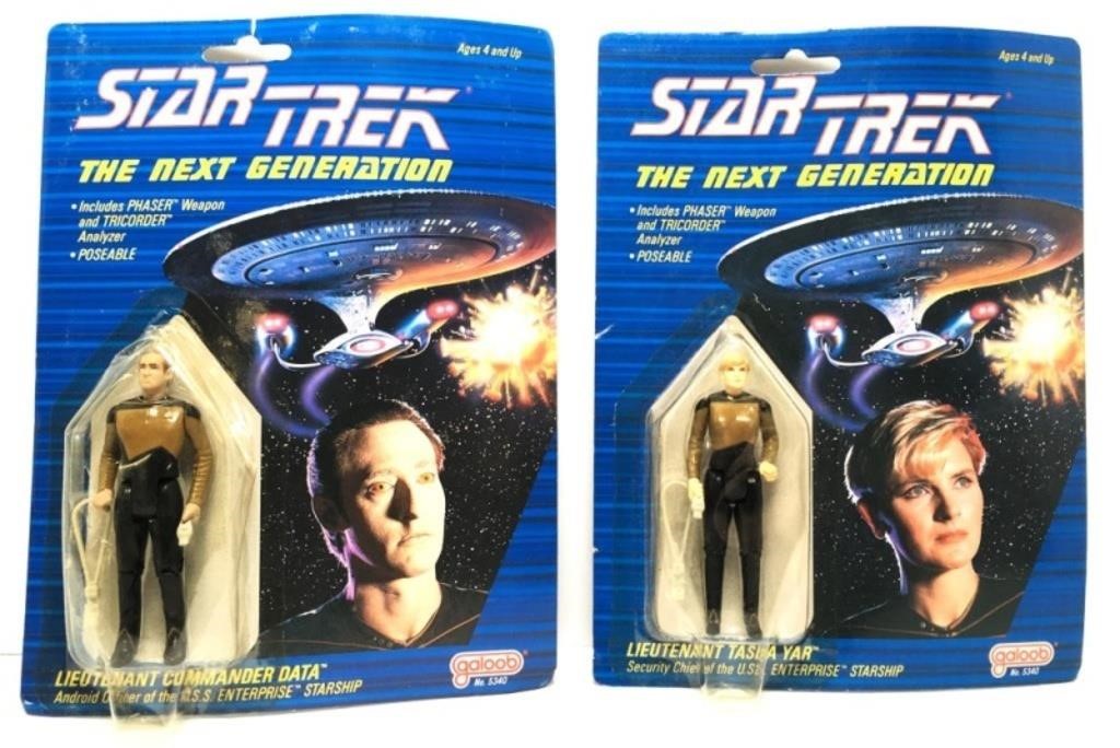 Original 1988 Star Trek Action Figures