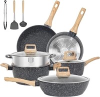 12pcs Pots And Pans Set Non Stick Kitchen Cookware
