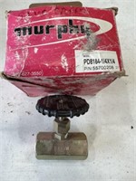 Murphy 1/4" valve