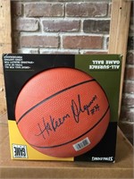 Hakeem Oleguwan Autographed Basketball