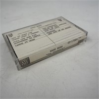 Rare Kate Bush Dreaming Demo Promo Cassette Tape