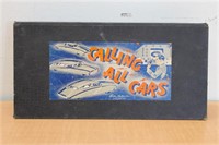 Vintage Game Board for Calling All Cars