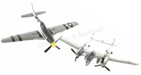 (2) United States Scale Model Desktop Airplanes