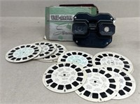 Viewmaster with stereoscope cards Disneyland and
