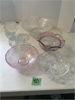 amethyst bowl & others
