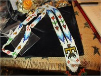 Native American Navajo Thunderbird Beaded Necklace