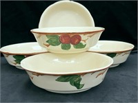 FRANCISCAN Pottery "Apple" Serving Bowls