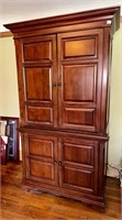 Solid Wood Entertainment Armoire