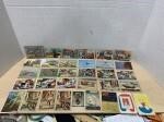 1950s Mixed cards; birds, weapons, flags, race