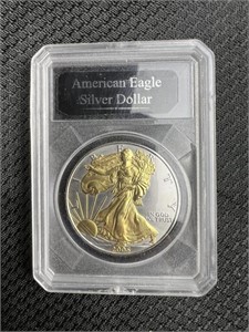 2005 Silver Eagle Dollar Highlighted