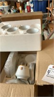 Union Pacific New Dishes, one Box Miss Cream And