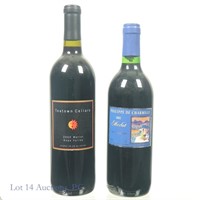 2000 Napa Valley & 2002 Vin de Pays Merlot (2)