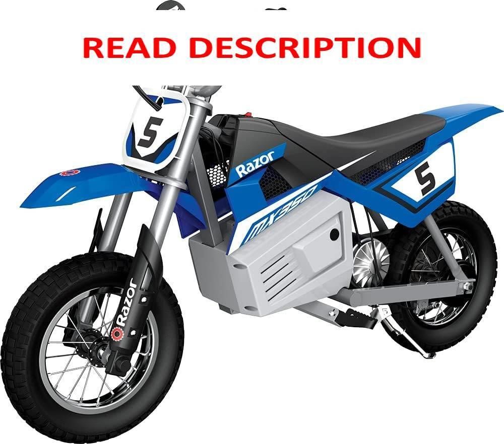 Razor MX350 Electric Motocross Bike  Blue