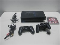 Playstation 2 Console,Game & Controllers Powers On