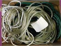 BOX LOT - ROPE LIGHT GREEN APPROX 70',  WHITE 36'