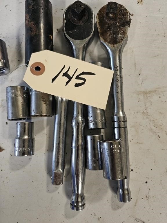 1/2"  Ratchets, Sockets, Extension, Metric/STD