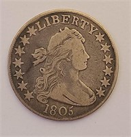 1805 Heraldic Eagle Reverse Half Dollar
