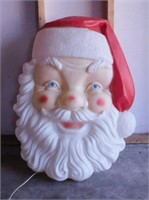 1972 Empire Santa Claus Face Christmas blow mold,